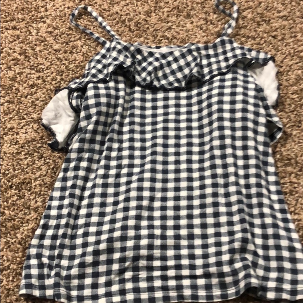 American Eagle 🦅 Gingham Top